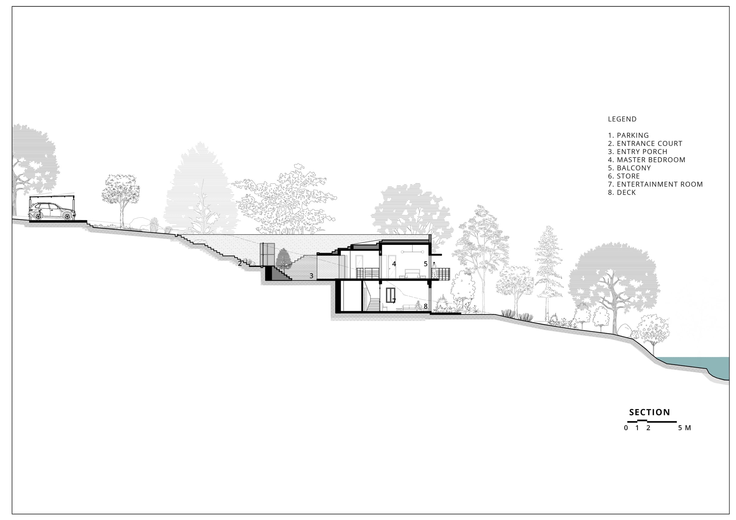Oblique House design 1